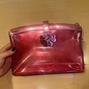 kate spade Pink and Purple Cosmetic Bag
